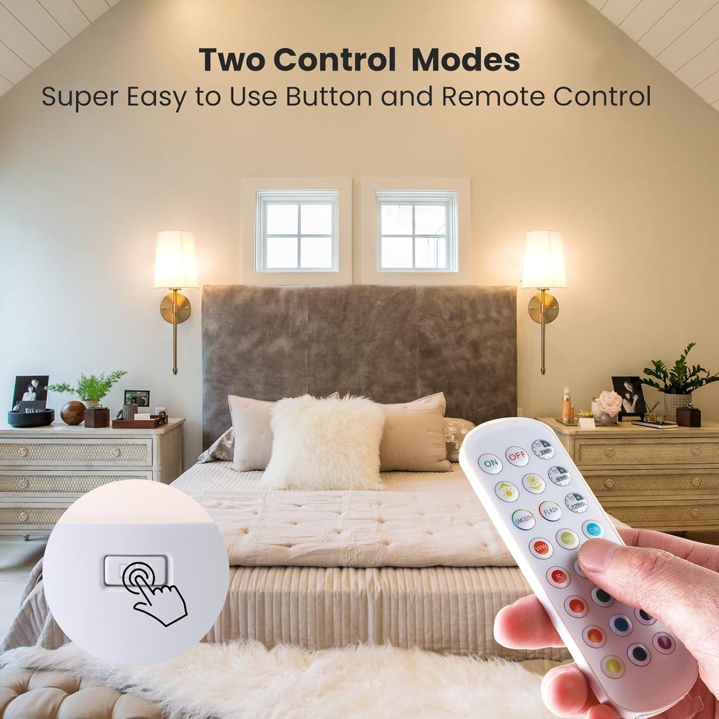 🔥Last Day 40%OFF⏰Rechargeable Light Bulbs with Remote Control