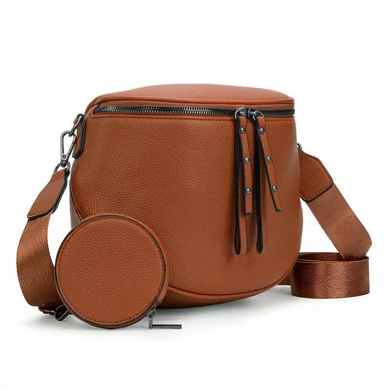 🍂2026 NEW ARRIVAL👜 Genuine Leather Large Fanny Pack Crossbody Sling Bag