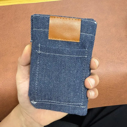 Mini Jeans Wallet