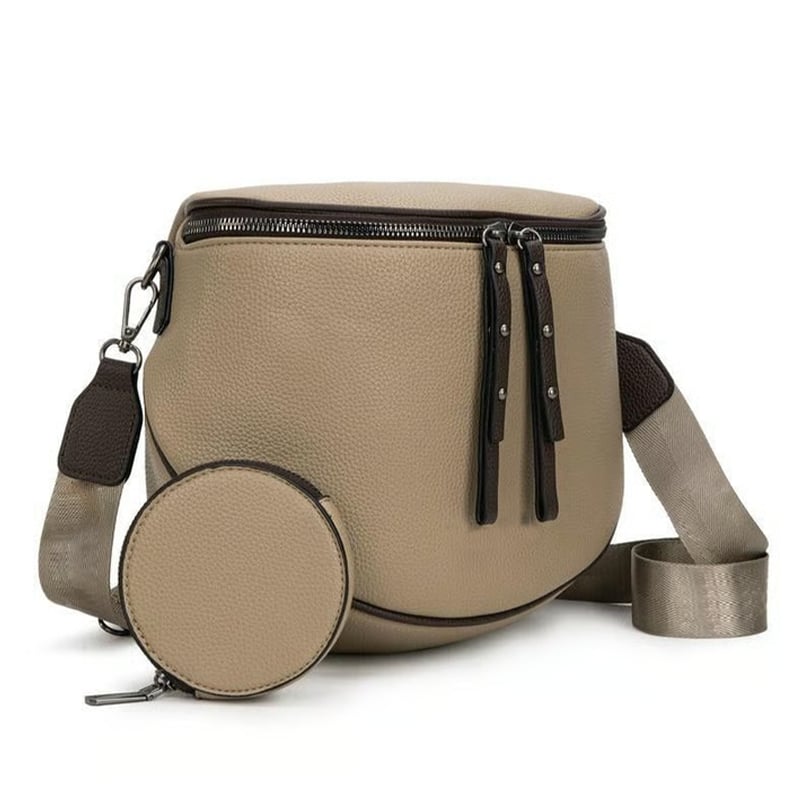 🍂2026 NEW ARRIVAL👜 Genuine Leather Large Fanny Pack Crossbody Sling Bag