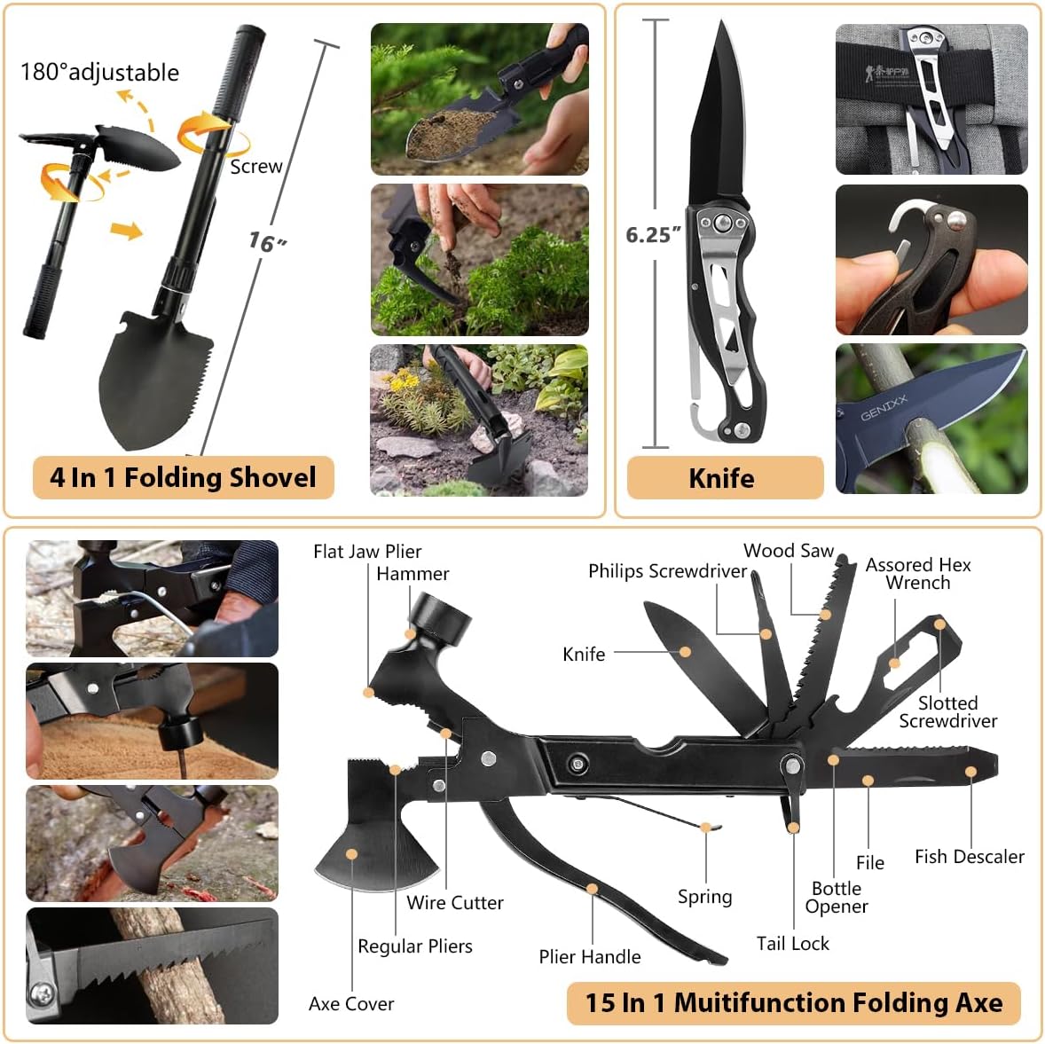 Emergency 72-Hour Axe Kit