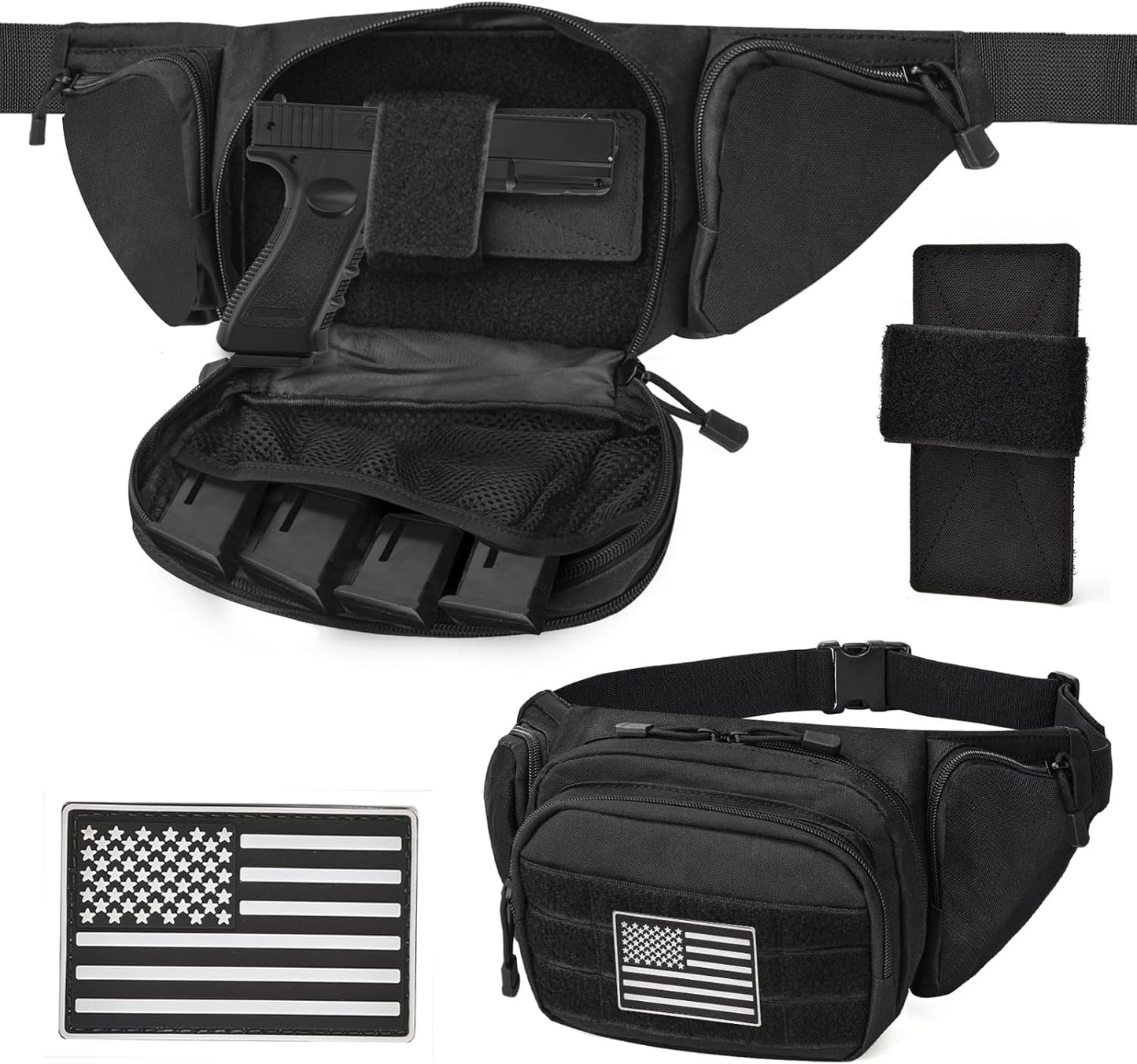 TACTICAL CONCEALED CARRY FANNY BAG