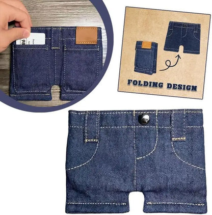 Mini Jeans Wallet