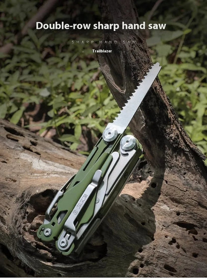 MultiTool Pliers D2 Steel Folding Knife Multi functional Pliers Portable Scissors