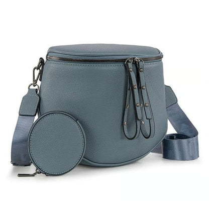 🍂2026 NEW ARRIVAL👜 Genuine Leather Large Fanny Pack Crossbody Sling Bag
