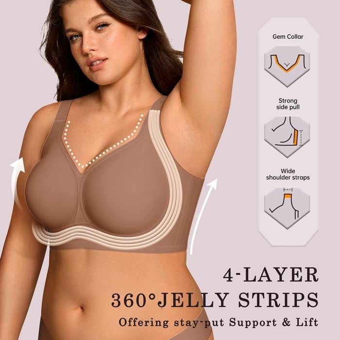 🏆#1 Best Seller🏆 Super firming bra | Women's Wirefree Seamless Bras 👍No more sagging breasts
