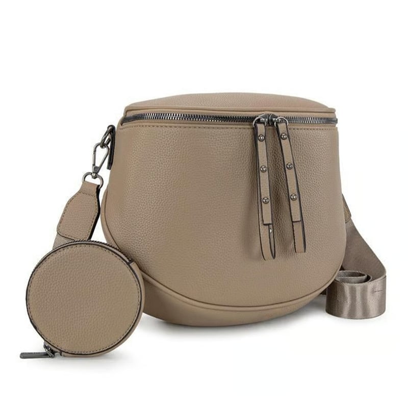 🍂2026 NEW ARRIVAL👜 Genuine Leather Large Fanny Pack Crossbody Sling Bag