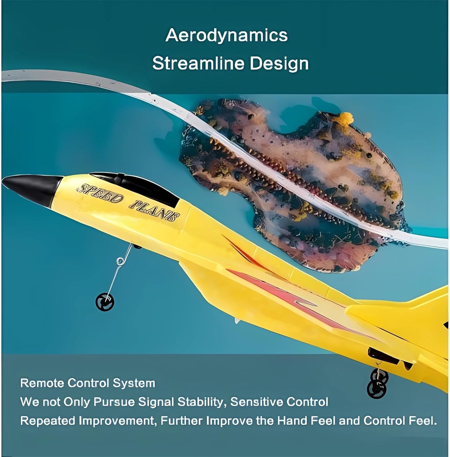 🎁New remote control wireless airplane toy