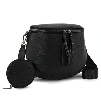 🍂2026 NEW ARRIVAL👜 Genuine Leather Large Fanny Pack Crossbody Sling Bag