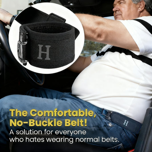 🔥 Tactical Metal Hook Elastic Belt