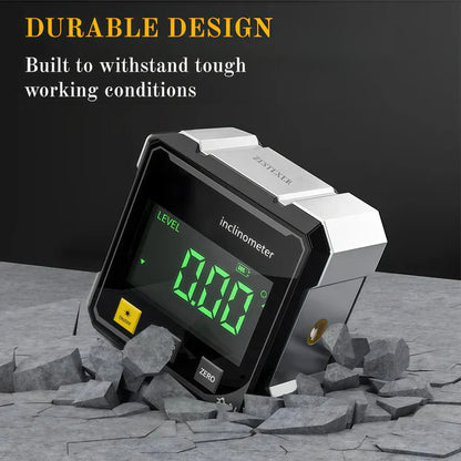 📢🔧 HOT SALE 50% OFF 🔥4-Side Magnetic Digital Angle Gauge with Laser