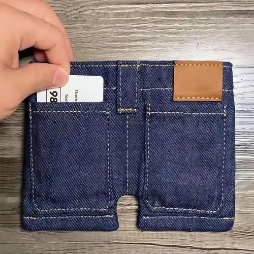 Mini Jeans Wallet