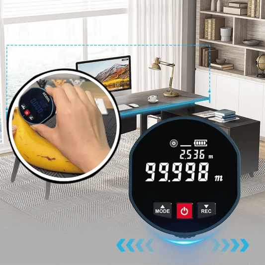 👨‍🔧👍2025 Hot Sale🔥2-in-1 Rolling Digital Tape Measure Set