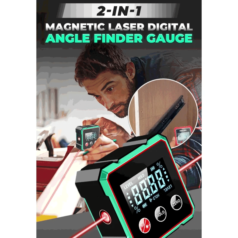 👨‍🔧👍2025 Hot Sale🔥2-in-1 Rolling Digital Tape Measure Set