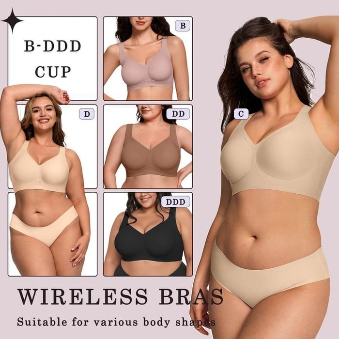 🏆#1 Best Seller🏆 Super firming bra | Women's Wirefree Seamless Bras 👍No more sagging breasts