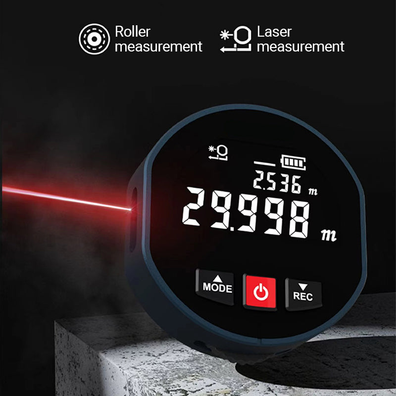 👨‍🔧👍2025 Hot Sale🔥2-in-1 Rolling Digital Tape Measure Set